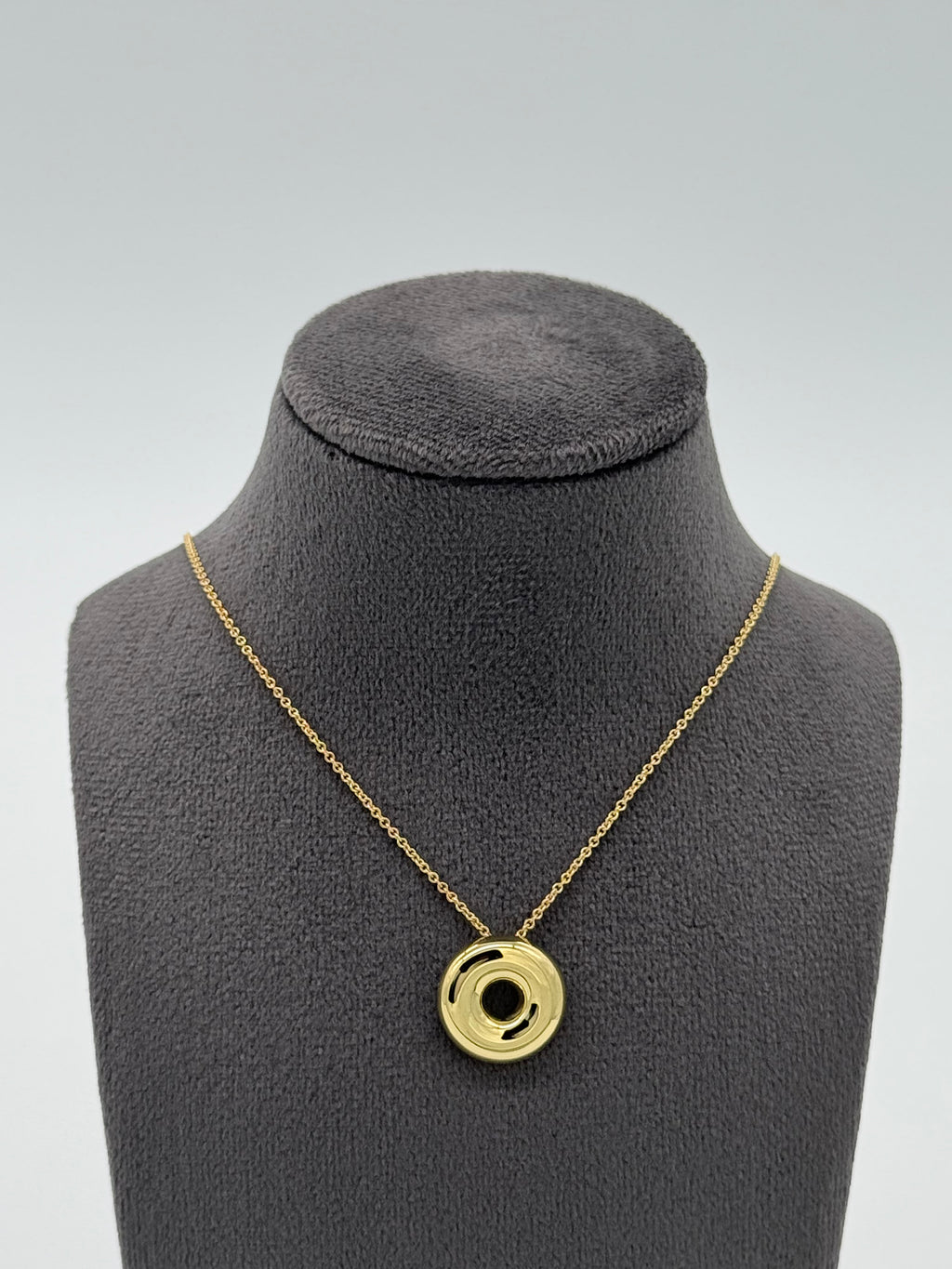 Goldener Donut | Silber 925