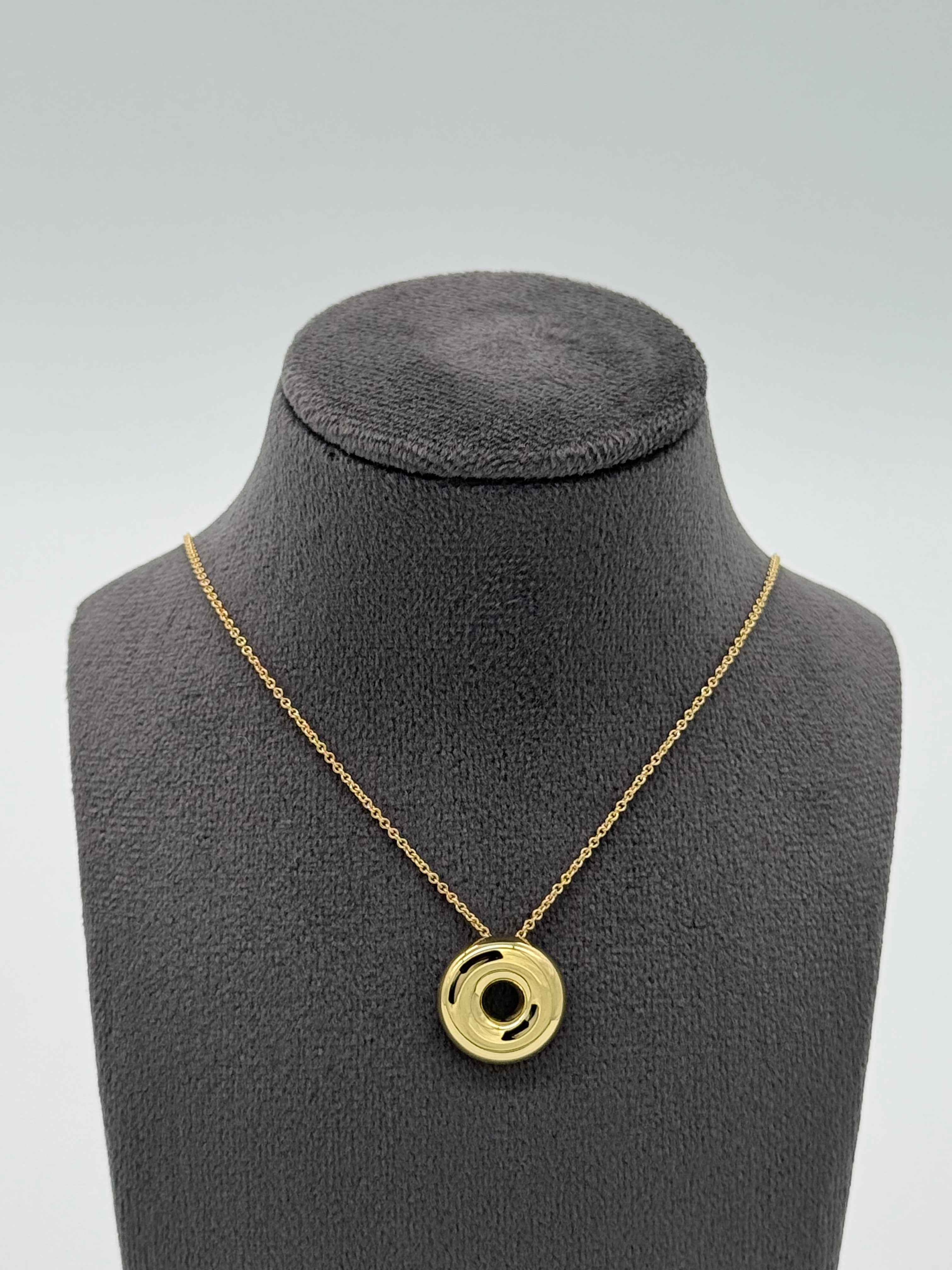 Goldener Donut | Silber 925