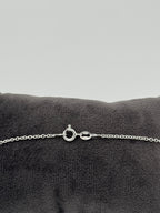 Rundes Muster Collier Silber 925 - Kreis