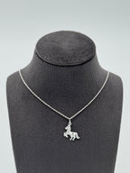 Pferd -> Silberkette | Silber 925