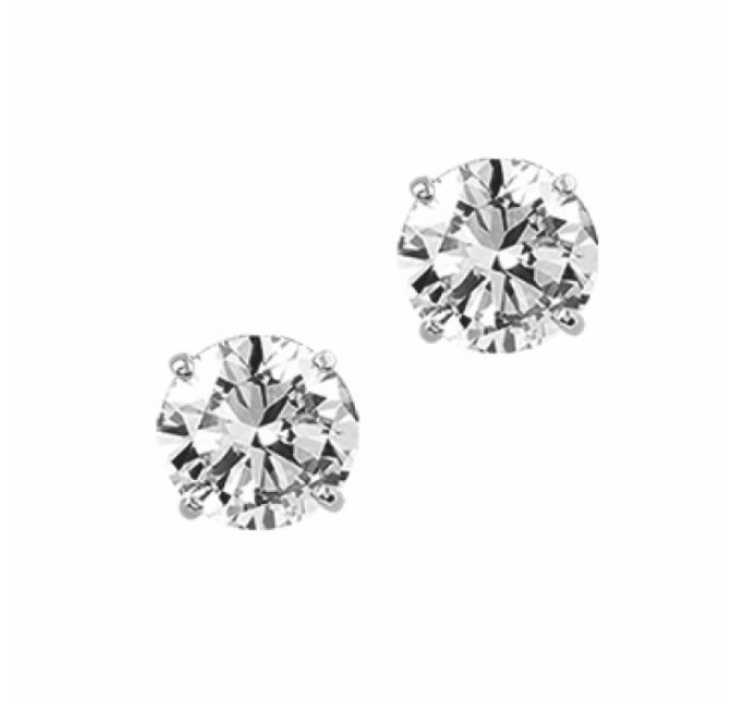 Ohrstecker Silber 925 - Eleganz 4mm