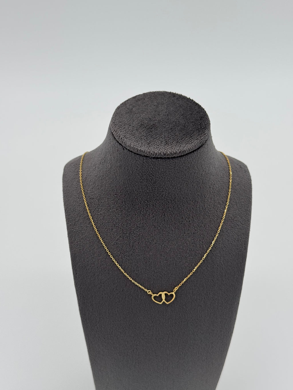Set Collier und Ohrstecker | Herzen