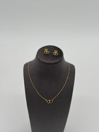 Set Collier und Ohrstecker | Herzen
