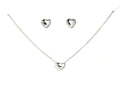 Herz Schmuckset aus 925 Silber – Perfekt als Geschenk 🎁