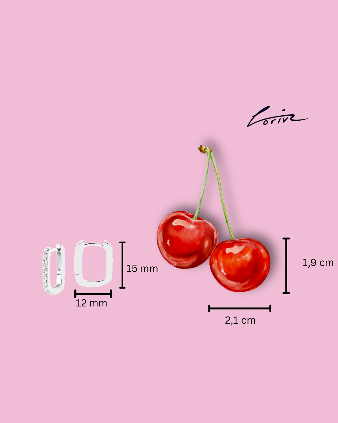 Funkelnde Klappcreolen mit 18 Steinen ✨