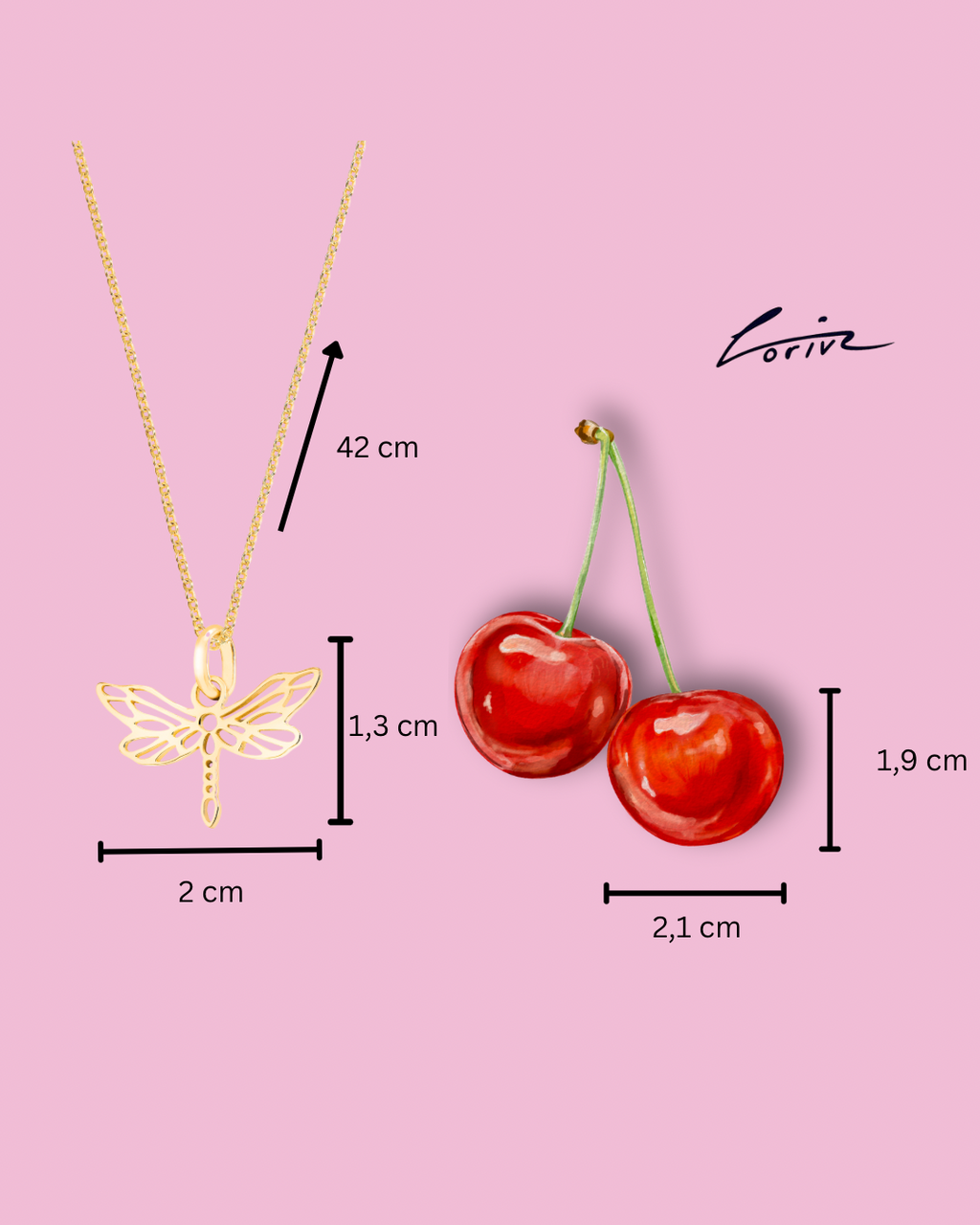 Vergoldetes Libellen Collier – Dein zarter Begleiter